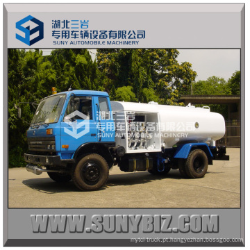 4 * 2 caminhão Refueller aeronaves Dongfeng, caminhão de reabastecimento Jet 10cbm